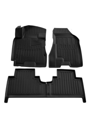 Set covorase auto din cauciuc tip tavita pentru Hyundai Tucson (Jm) (2004-2012) foto