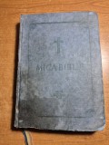 mica biblie - ilustrata - din anul 1990 - 462 pagini - biserica ortodoxa romana