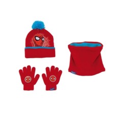 Set 3 Piese Spiderman EMA Caciula, Manusi si Fular foto