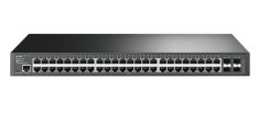 SWITCH TP-LINK L2 Managed 52-Port Gigabit L2+ Managed Switch with 48-Port PoE+, carcasa metalica, rackabil &quot;TL-SG3452P&quot; (timbru verde 2 lei)