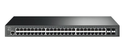 SWITCH TP-LINK L2 Managed 52-Port Gigabit L2+ Managed Switch with 48-Port PoE+, carcasa metalica, rackabil &amp;quot;TL-SG3452P&amp;quot; (timbru verde 2 lei) foto