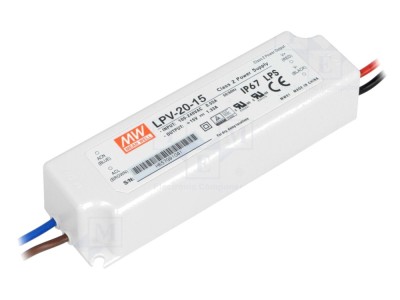 Alimentator LED 15VDC IP67 foto