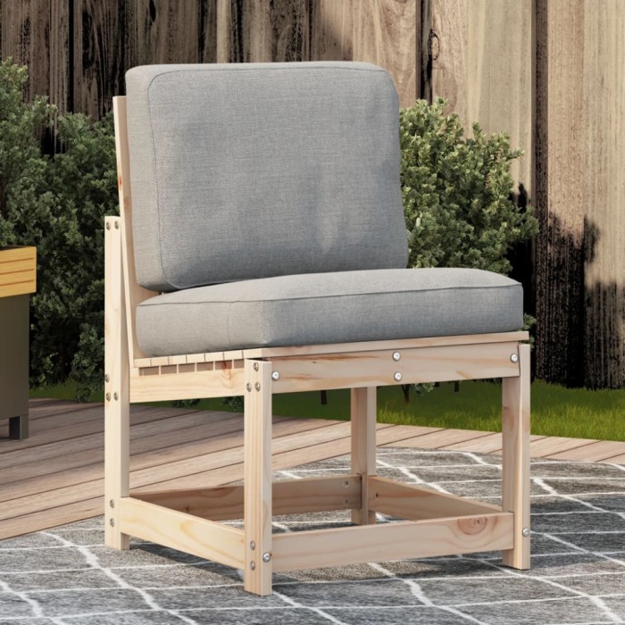 vidaXL Scaun de grădină, 50,5x55x77 cm, lemn masiv de pin 832615