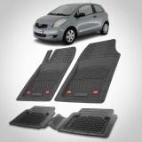 Cumpara ieftin Covorase Auto TeamCar&reg; Tip Tavita Compatibile Toyota Yaris P1 (1999-2005) Negru Material Rezistent