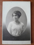 Fotografie, portret de femeie, inceput de secol XX