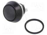 Comutator anti-vandalism E-SWITCH Poz: 2 SPST-NO 2A/36VDC IP65 &Oslash;12mm