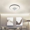 Lustra LED ADARA 90W, Rotunda, lumina Neutra, 4000K, Negru ModernLight Concept, Alessandro DESIGN