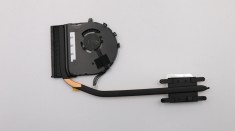Cooler cu radiator Laptop, Lenovo, ThinkPad T550 Type 20CJ, 20CK, 00JT265, 00JT266, KSB0705HB, A03, 023.1000D.0001, BAZA0707R5H-Y001, 5V, 0.4A