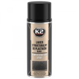 Vopsea Texturata K2 pentru plastic bara protectie 400 ml