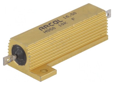 Rezistor bobinat 10k&amp;Omega; 50W &amp;plusmn;1% foto