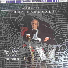 Disc vinil, LP. DON PASQUALE. SETBOX 3 DISCURI VINIL-Donizetti, József Gregor, Magda Kalmár, István Gáti, J