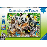 Cumpara ieftin Puzzle Selfie Cu Animale, 300 Piese, Ravensburger