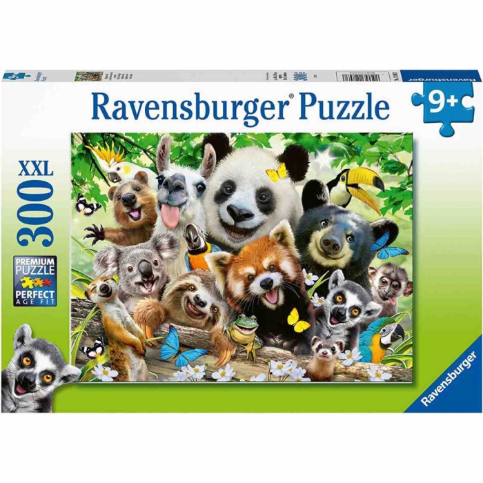 Puzzle Selfie Cu Animale, 300 Piese