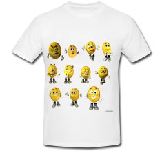 Tricou &amp;quot; Skype emojis &amp;quot; foto