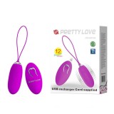 Vibrator ou glont RC Pretty Love Joanna violet 7,2 cm