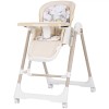 Scaun Masa Copii Chipolino Milk Shake 2in1 Macadamia, Leagan, Piele Eco, Reglabil, 6 luni-3 ani, 15 kg