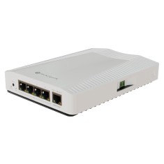 Router 4 porturi 10G, 1 port 1G, sina DIN - MikroTik CRS304-4XG-IN