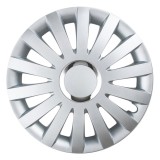 Capac roata auto Leoplast Sail 14 inch argintiu pentru jante din otel