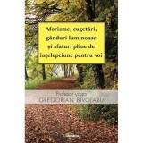 Aforisme, cugetari, ganduri luminoase si sfaturi pline de intelepciune pentru
