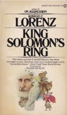 King Solomon&amp;#039;s Ring New Light on Animals Ways / Konrad Z. Lorenz foto