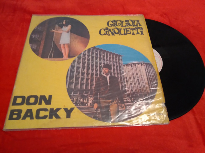 VINIL GIGLIOLA CINQUETTI/DON BACKY RAR!!!! EDE 01118 DISCUL IN STARE FOARTE BUNA