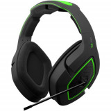 Casti Gaming Gioteck TX50, Jack 3.5mm, Stereo, pentru PC/Xbox One/Series X (Negru/Verde)