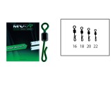 VARTEJ CU AGRAFA MAVER MV-R FAST CHANGE SWIVEL NR.22 Dual Color 10/plic