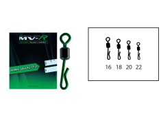 VARTEJ CU AGRAFA MAVER MV-R FAST CHANGE SWIVEL NR.22 Dual Color 10/plic