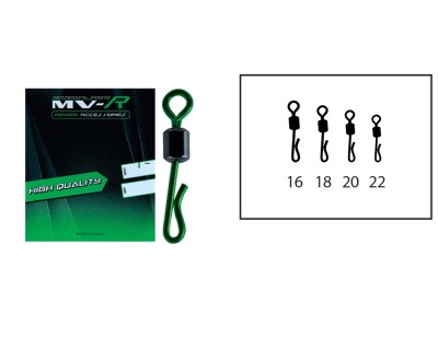 VARTEJ CU AGRAFA MAVER MV-R FAST CHANGE SWIVEL NR.16 Dual Color 10/plic foto