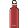 Bidon Aluminiu Sigg Traveller Red 0.4L Elvetia, Bicicleta, Alpinism, Durabil, Reciclabil, Fara BPA