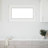 vidaXL Fereastră de subsol &bdquo;RISOR&rdquo; 100x70 cm oscilo-batantă DIN st&acirc;nga, albă