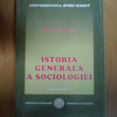 h1b Istoria Generala a sociologiei - Stefan Costea