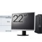 Pachet Calculator Second Hand DELL OptiPlex 3070 Mini, Intel Core i3-9100T 3.10 - 3.70GHz, 8GB DDR4, 256GB SSD + Monitor 22 Inch + Imprimanta Brother