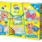 Set 3 In 1 De Pictat Cu Degetul, De Colorat Si De Lipit