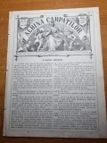 Albina carpatilor 15 august 1879-lampa electrica,botanica,viata poporului roman