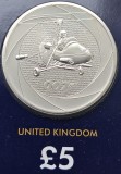 5 pounds 2023 Marea Britanie, Bond Films of the 1960s, series James Bond, Bunc, Coincard