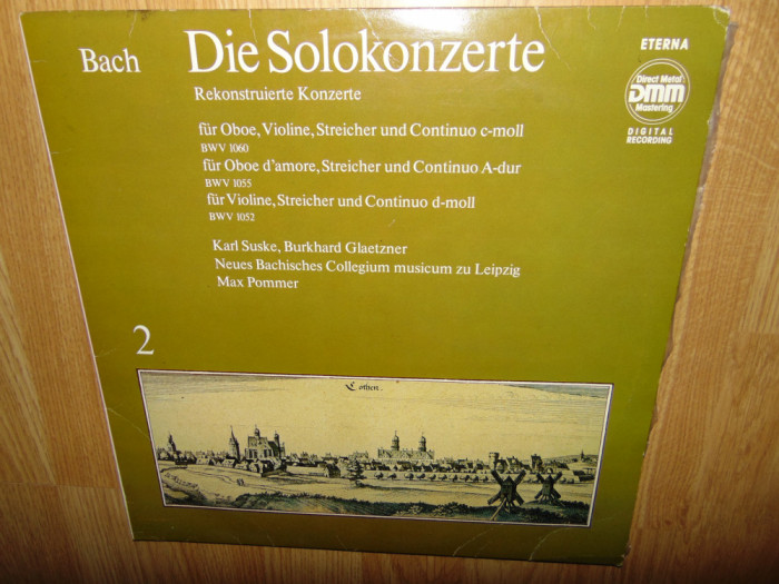 Bach - Die Solokonzerte 2 -Vinil