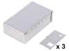 Carcasă Ecranare Oțel TEKO 372.16 Cu Compartiment Protecție EMI/RFI 50x83x26mm