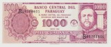 Bancnota Paraguay 1.000 Guaranies 1998 - P214a UNC