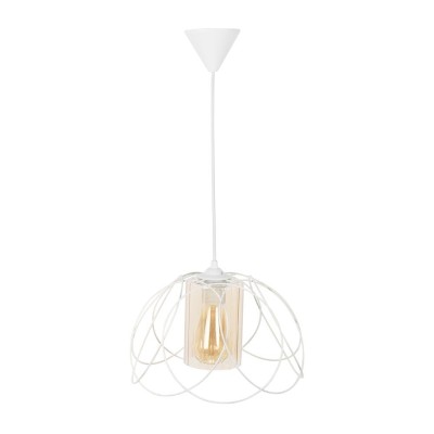 Pendul Leylak Alb 1xE27 60W foto