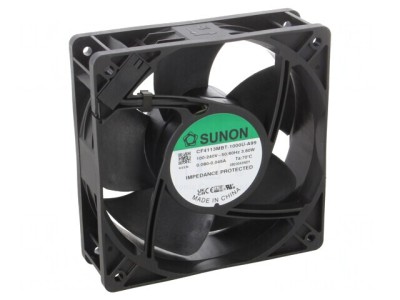Ventilator axial 230VAC 120x120x38mm 132m3/h 40,2dBA foto
