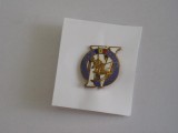 QW9 N5 19 - insigna - tematica sport - Spartachiada tineretului - 1959, Romania de la 1950