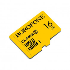 BOROFONE Card de memorie TF de mare viteza micro-SD SDXC Class 10-Capacitate 16GB