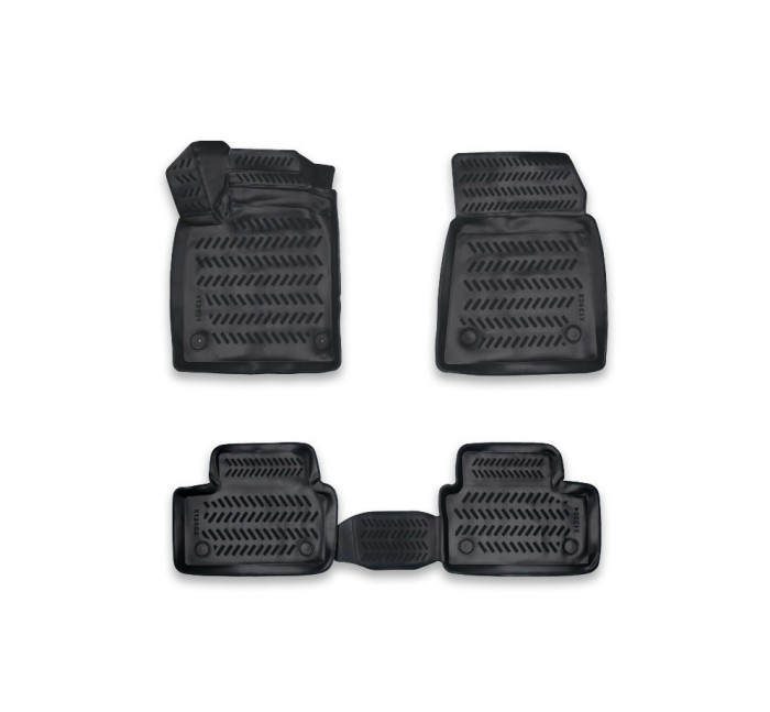 Set Covoare cauciuc tavita compatibile Renault Clio 5 2019-2023