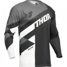 Bluza Enduro Motocross Thor Sector Checker Negru Gri