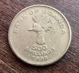 C50 - Moneda foarte veche - Uganda - 500 shillings - 1998