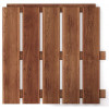Podea de gradina din lemn, maro, 30x30 cm, Artool