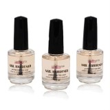 Top Coat Unghii INGINAILS, &Icirc;ntăritor, 3 x 15ml, Protecție Unghii Naturale și Artificiale, Rezistență Lovituri și Zg&acirc;rieturi