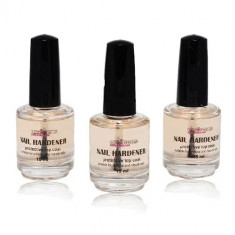 Nail Hardener 15ml - Top coat întăritor de unghii Inginails, 3 x 15ml