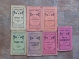 Lot 7 carti vechi interbelice, colecția Biblioteca Luceafarul, Nr. 1,16,29,52,55,56,67.